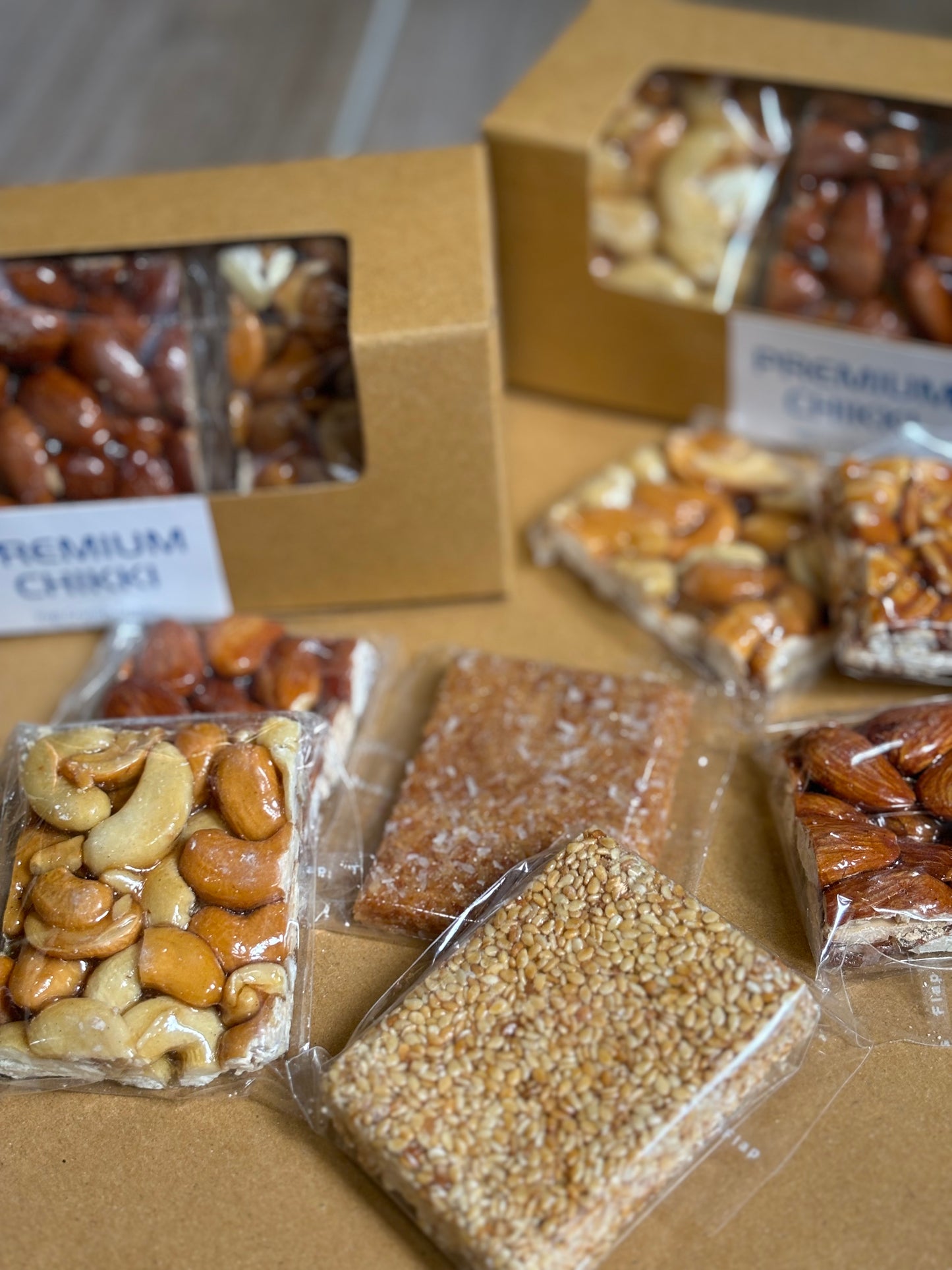 Premium Chikki Box of 6 Assorted