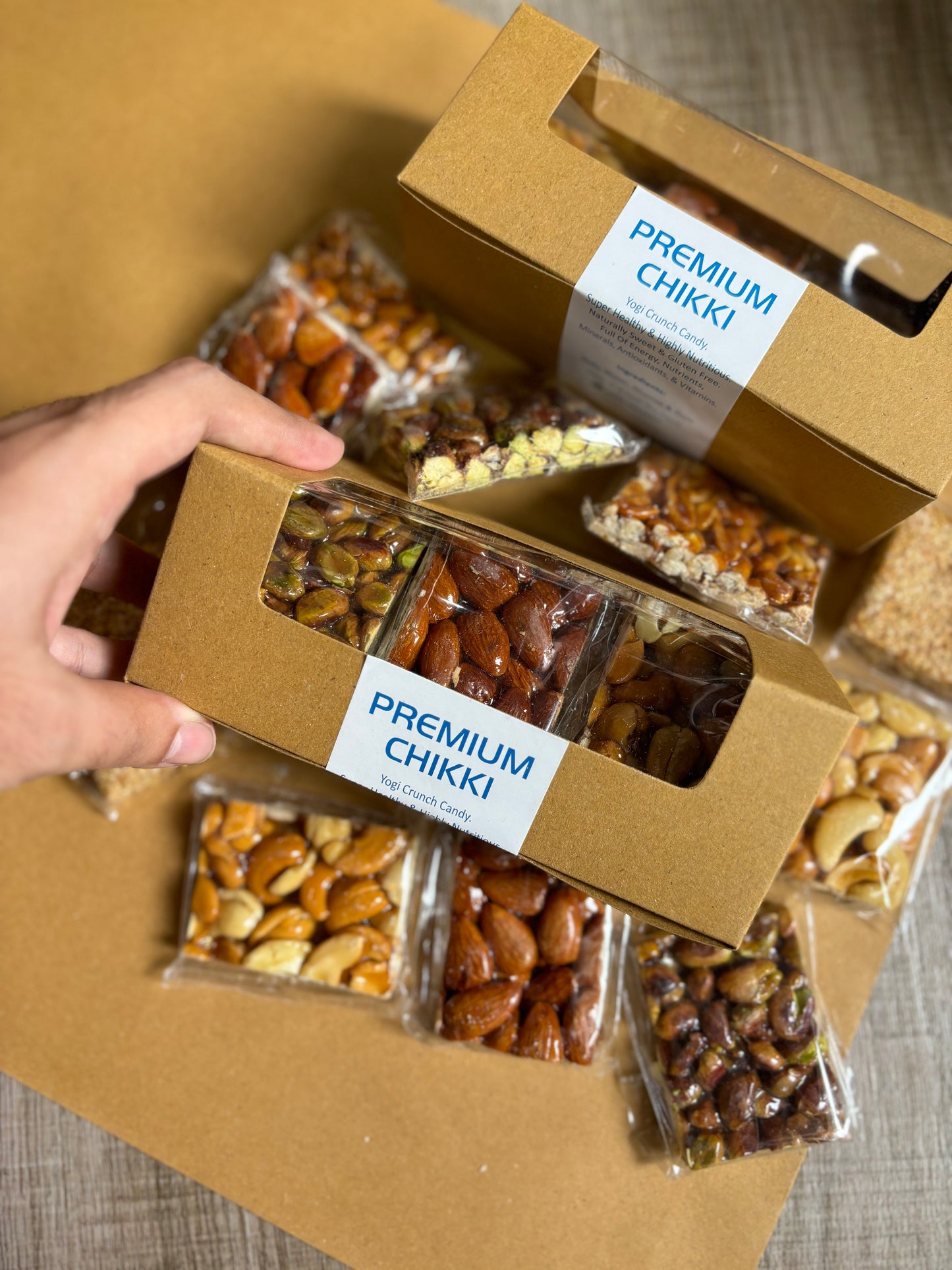 Premium Chikki Box of 6 Assorted