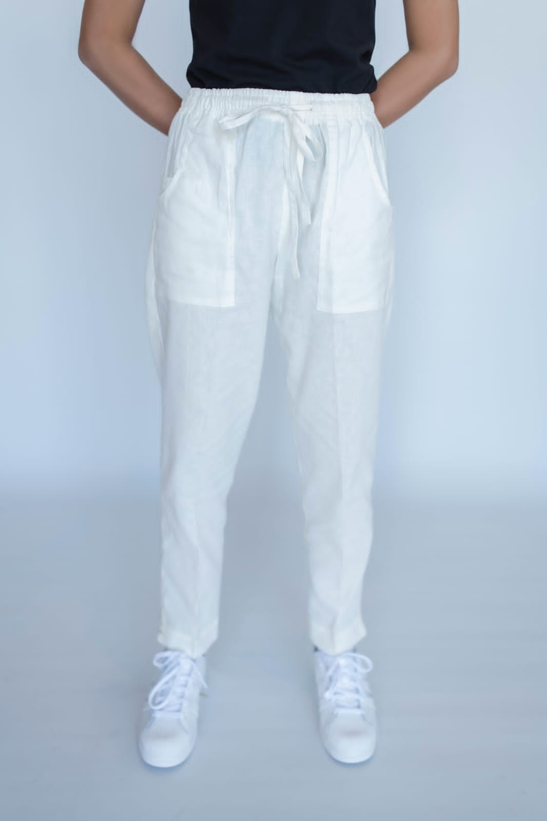 Linen pants - White